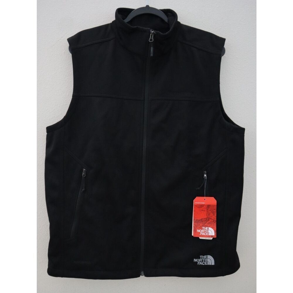 The North Face NF0A3LGZJK3 Men's Sz L Black Ridgewall Soft Shell Vest